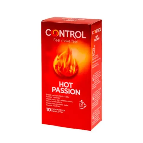 Control Hot Passion Condoms Warming Effect 10U