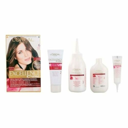 Permanente Kleur L'Oreal Make Up Excellence Nº 6 Rubio Oscuro Nº 6-Rubio Oscuro 192 ml