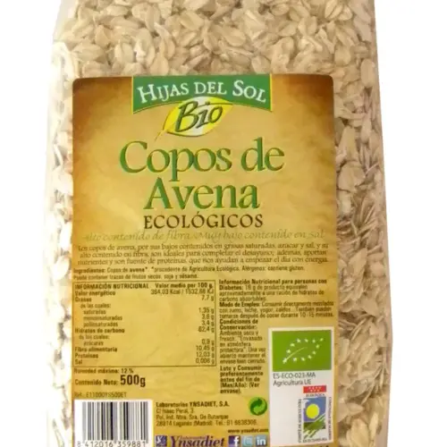 Ynsadiet Copos Avena 500g