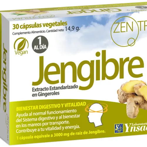 Ynsadiet Zentrum Jengibre 30 Caps