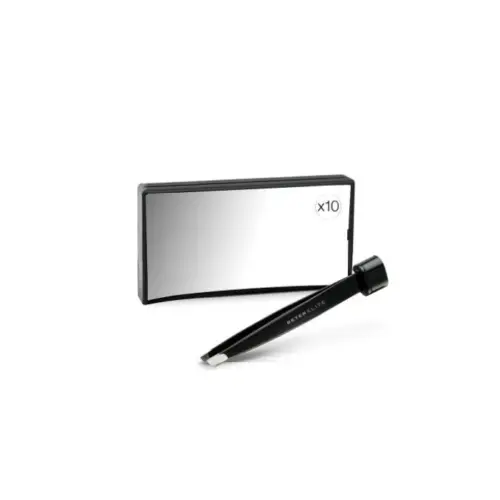 Beter Elite Rectangular Mirror X10 With Tweezer
