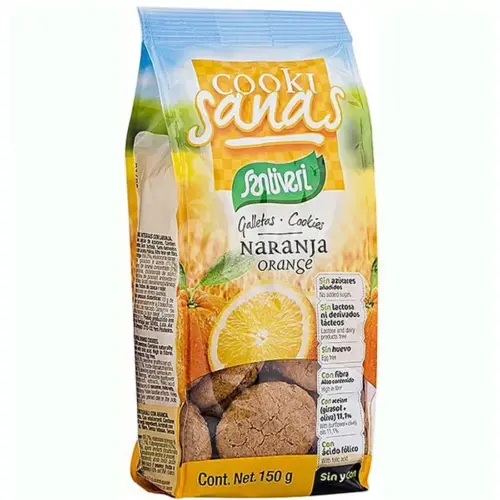 Santiveri Cookisanas Orange Cookies 150g