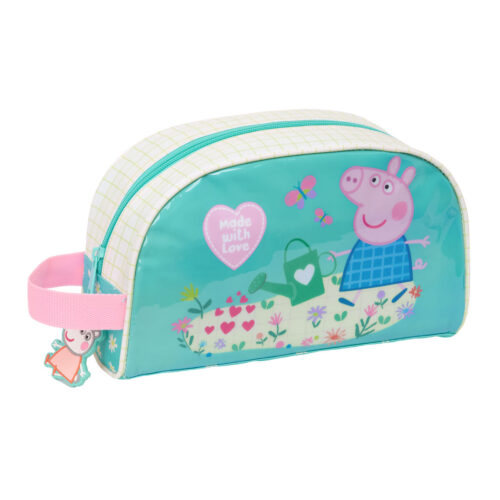 Reistasje Peppa Pig Pretty flowers Geel Munt 26 x 16 x 9 cm