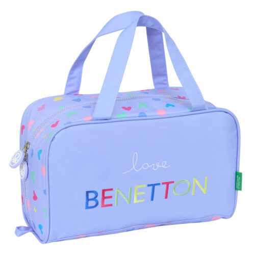Reistasje Benetton Lila Lila 31 x 14 x 19 cm