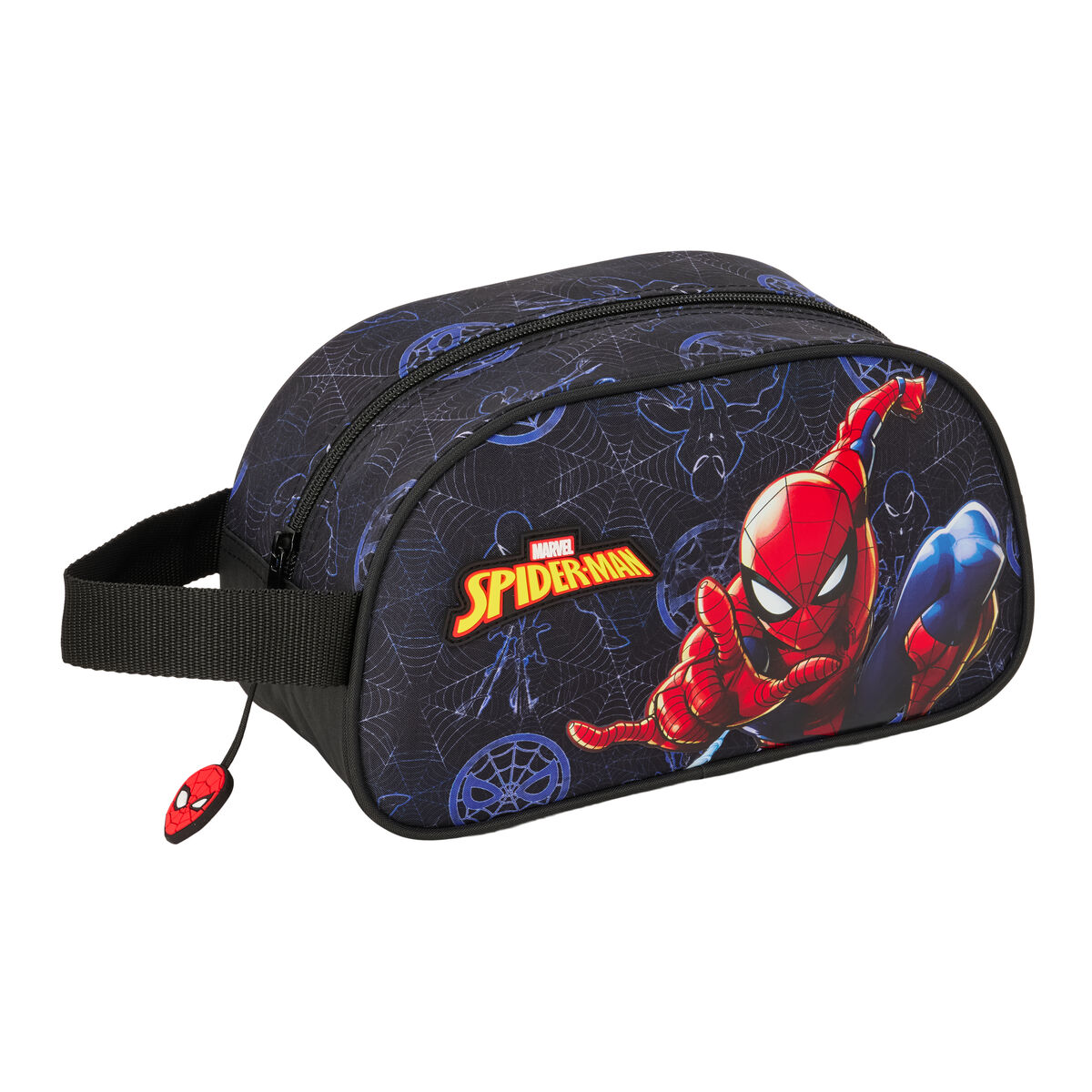 Reistasje Spider-Man Attack Zwart 26 x 15 x 12 cm
