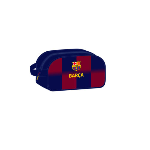 Reistasje F.C. Barcelona Blauw Kastanjebruin Sportief 26 x 15 x 12 cm