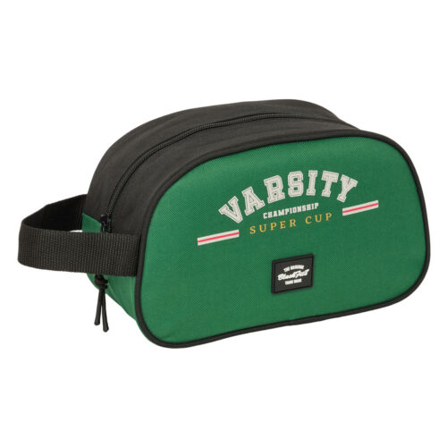 Reistasje BlackFit8 Varsity Zwart Groen 26 x 15 x 12 cm