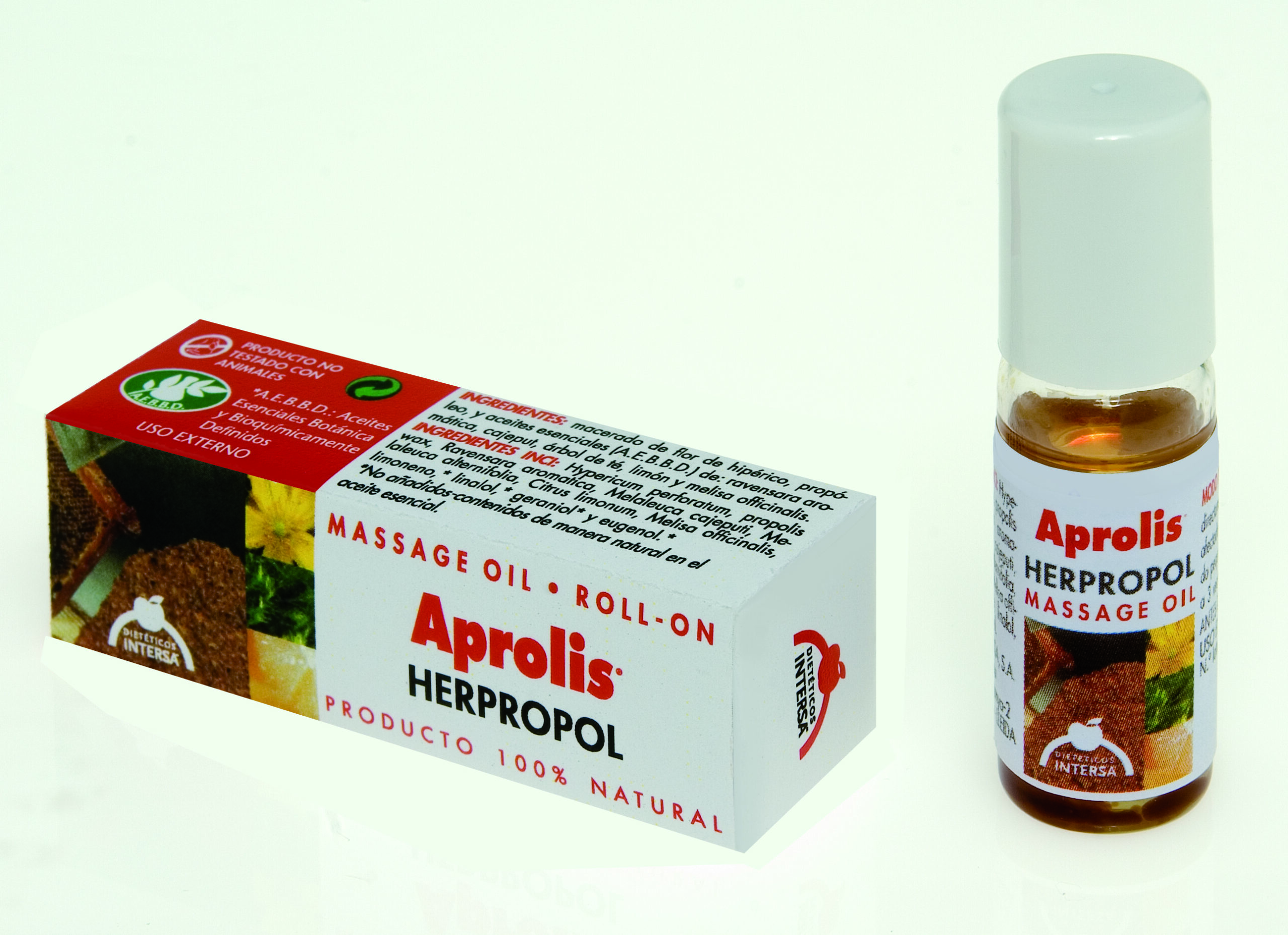 Intersa Aprolis Herpropol Roll-On | Unisex 5ml | Koortsblaasjes Verzorgend