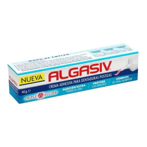 Algasiv Sensitive Denture Adhesive Cream