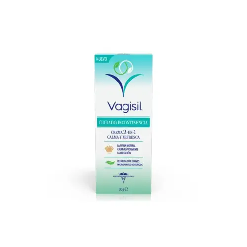 Vagisil Incontinence Care 2 In 1 Cream 30g