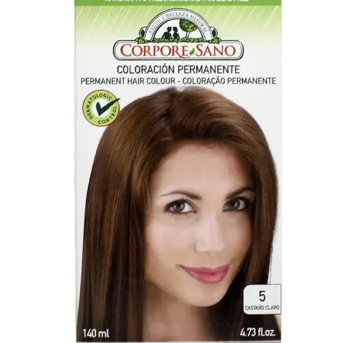 Corpore Sano Tinte Permanente N 5 Castaño Claro 140ml