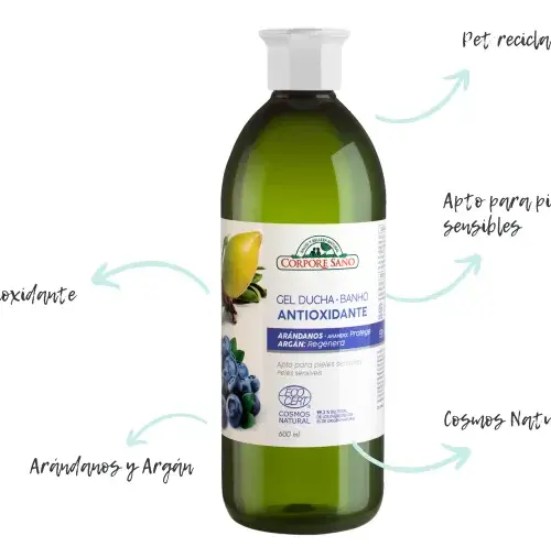 Corpore Gel De Baño Antioxidante 600ml