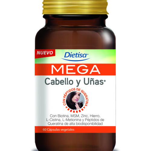 Dietisa Mega Cabello y Uñas 60 Vcaps