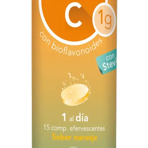 Eladiet Vit y Min Vitamina C 15 Comp Efervescentes