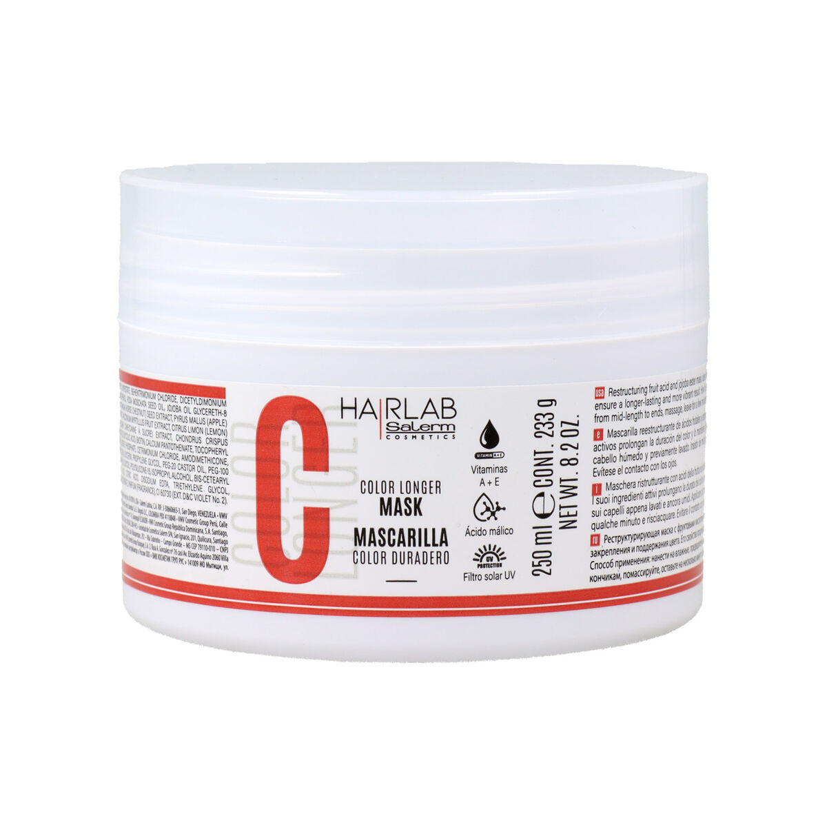 Haarmasker Salerm Hair Lab 250 ml Gekleurd Haar
