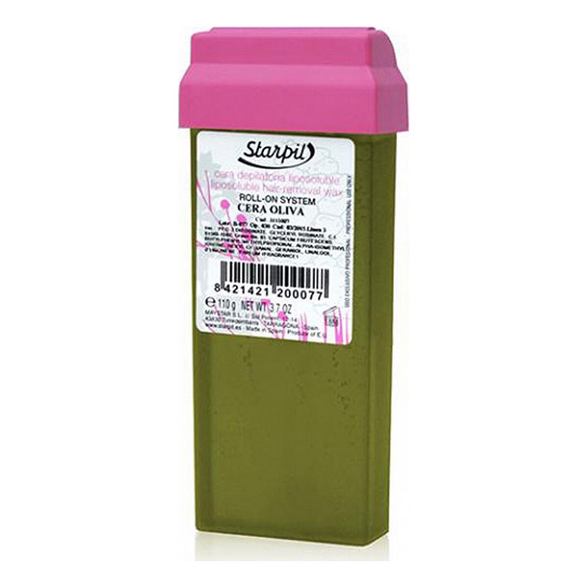 Ontharingswax Lichaam Olive Oil Starpil Roll-on Aceite (110 g)