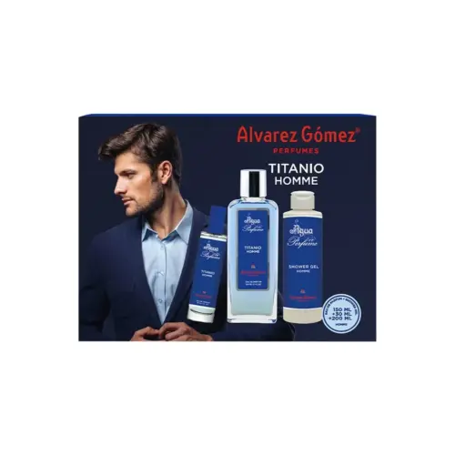 Alvarez Gómez Alv Gomez Agua De Perfume Homme Edp 150ml Titanio Sets