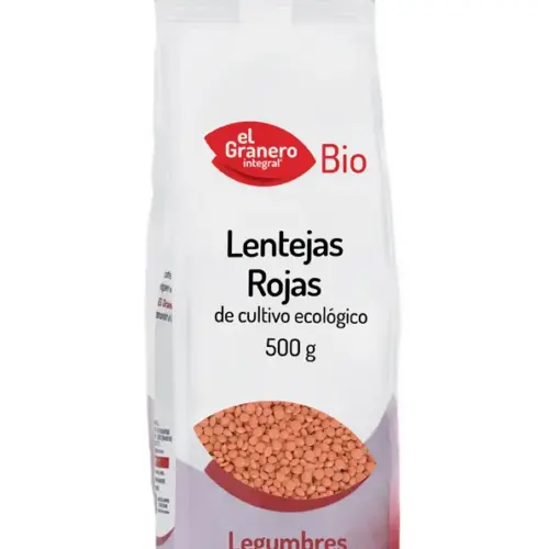 Granero Lentejas Rojas Bio 500g