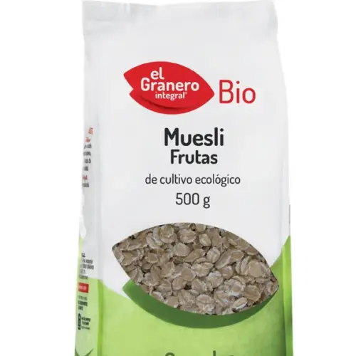 Granero Muesli Frutas Biologico 500g