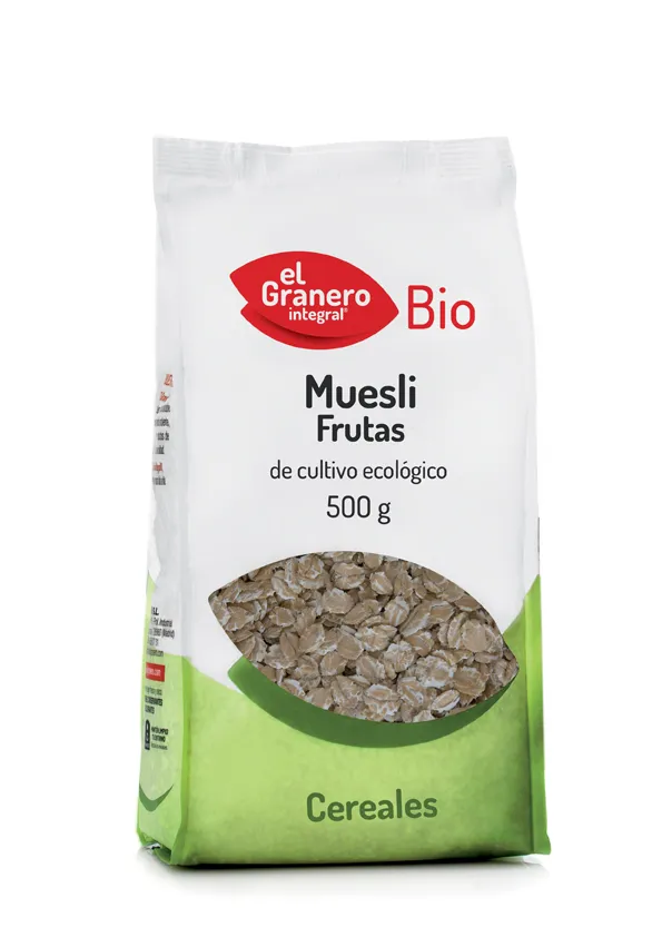Granero Muesli Frutas Biologico 500g