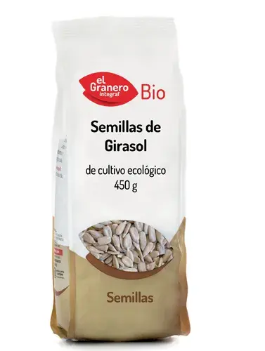 Granero Semillas De Girasol Bio 450 Gramos