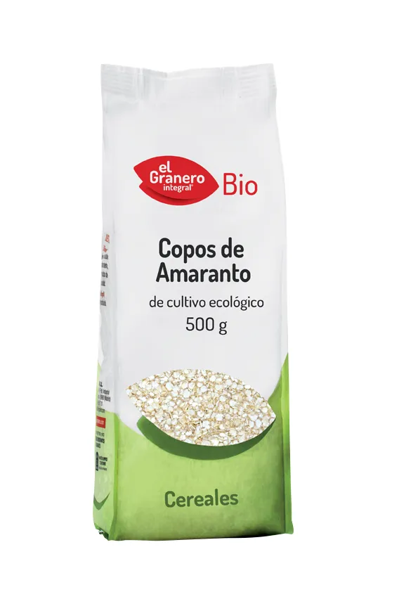 Granero Copos De Amaranto Bio 250g En Bolsa
