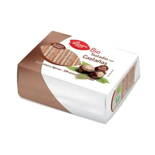 Granero Tostadas De Castaña Sin Gluten Bio 90g