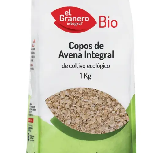 Granero Copos Avena Integral Bio 1 Kg