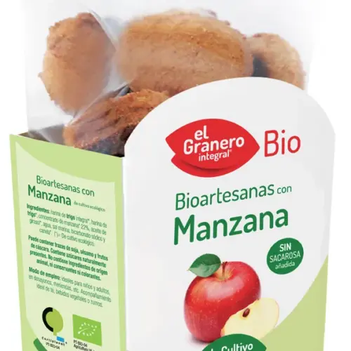 Granero Galletas Artesanas Con Manzana Bio 250g