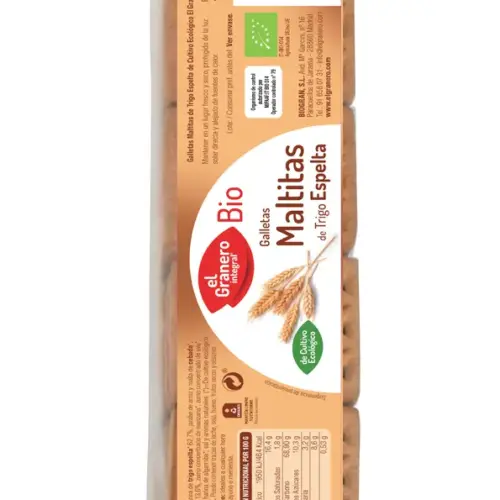 Granero Galletas Maltitas Espelta Bio 175g