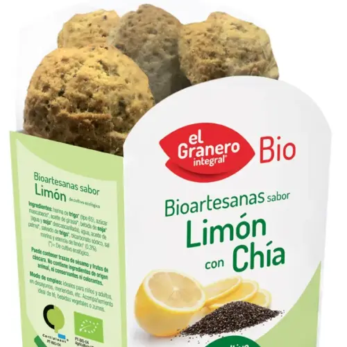 Granero Galletas Artesanas Sabor Limon Con Chia 250g