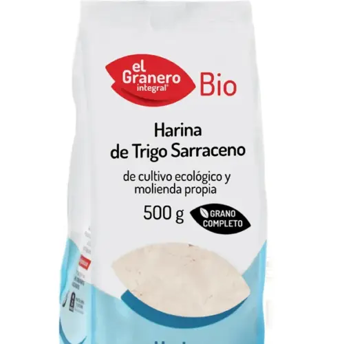 Granero Harina Trigo Sarraceno Bio 500g 100g