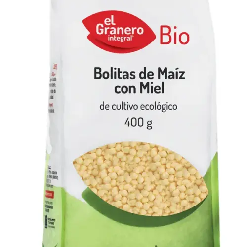 Granero Bolitas De Maiz Con Miel Bio 400g