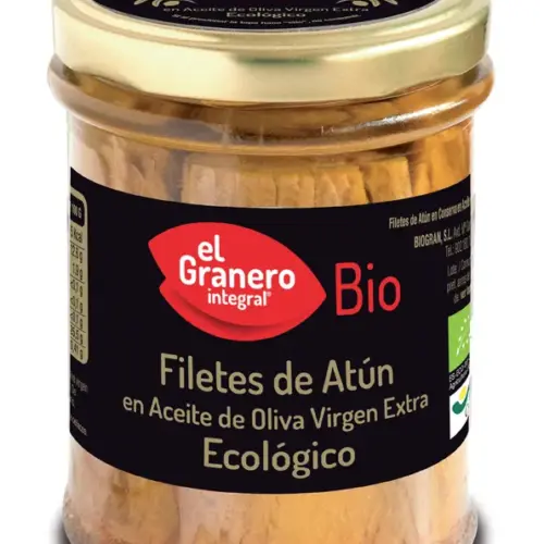 Granero Filetes De Atun Bio 195g