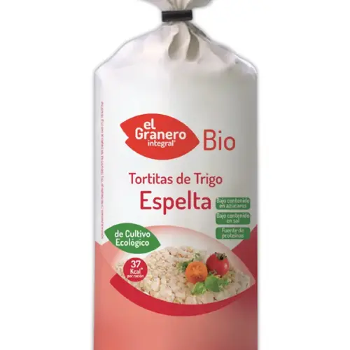 Granero Tortitas Integrales Espelta Bio 108g