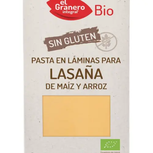 Granero Laminas Lasaña Sin Gluten Bio 250g