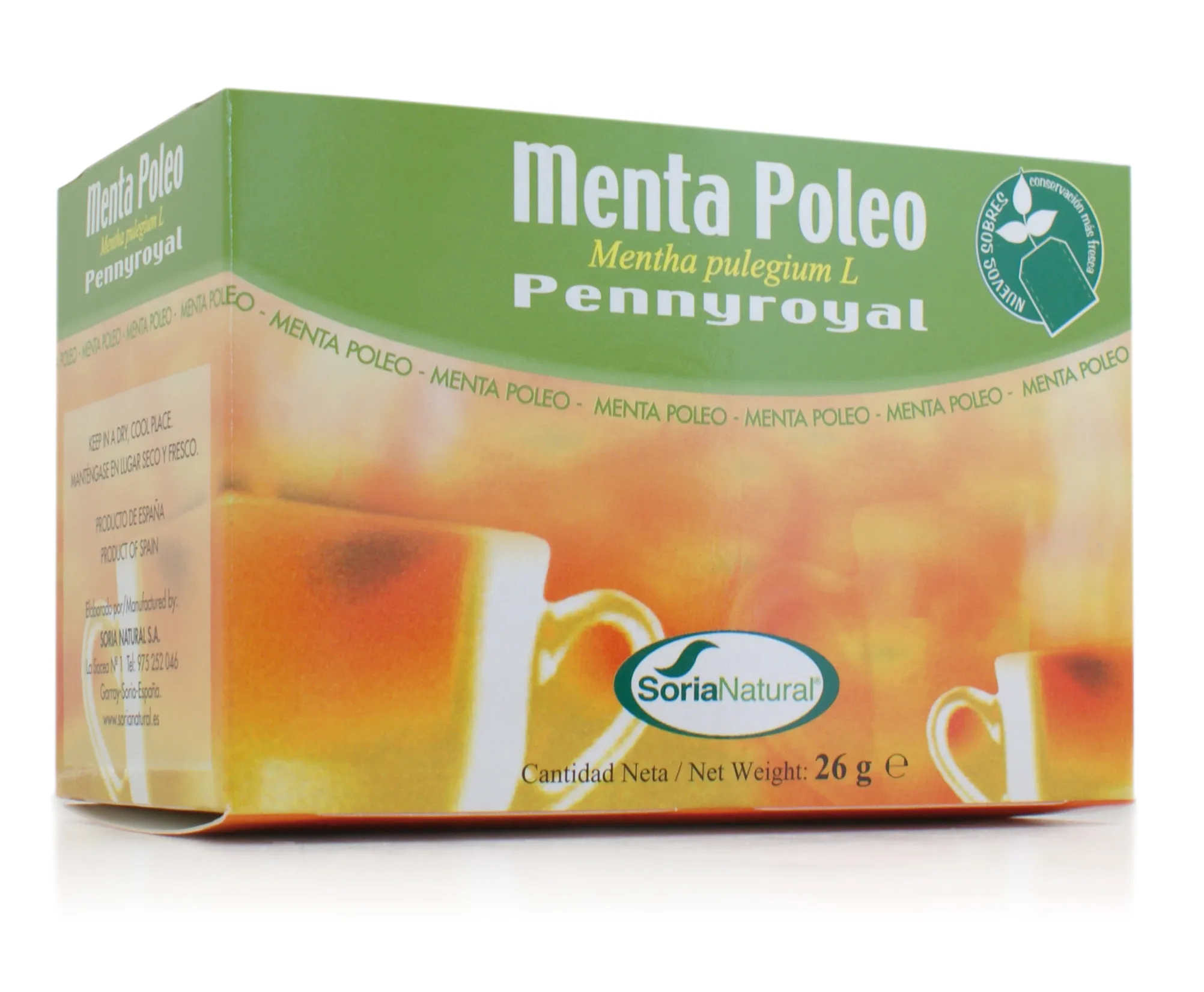 Soria Menta-Poleo 20 Filtros
