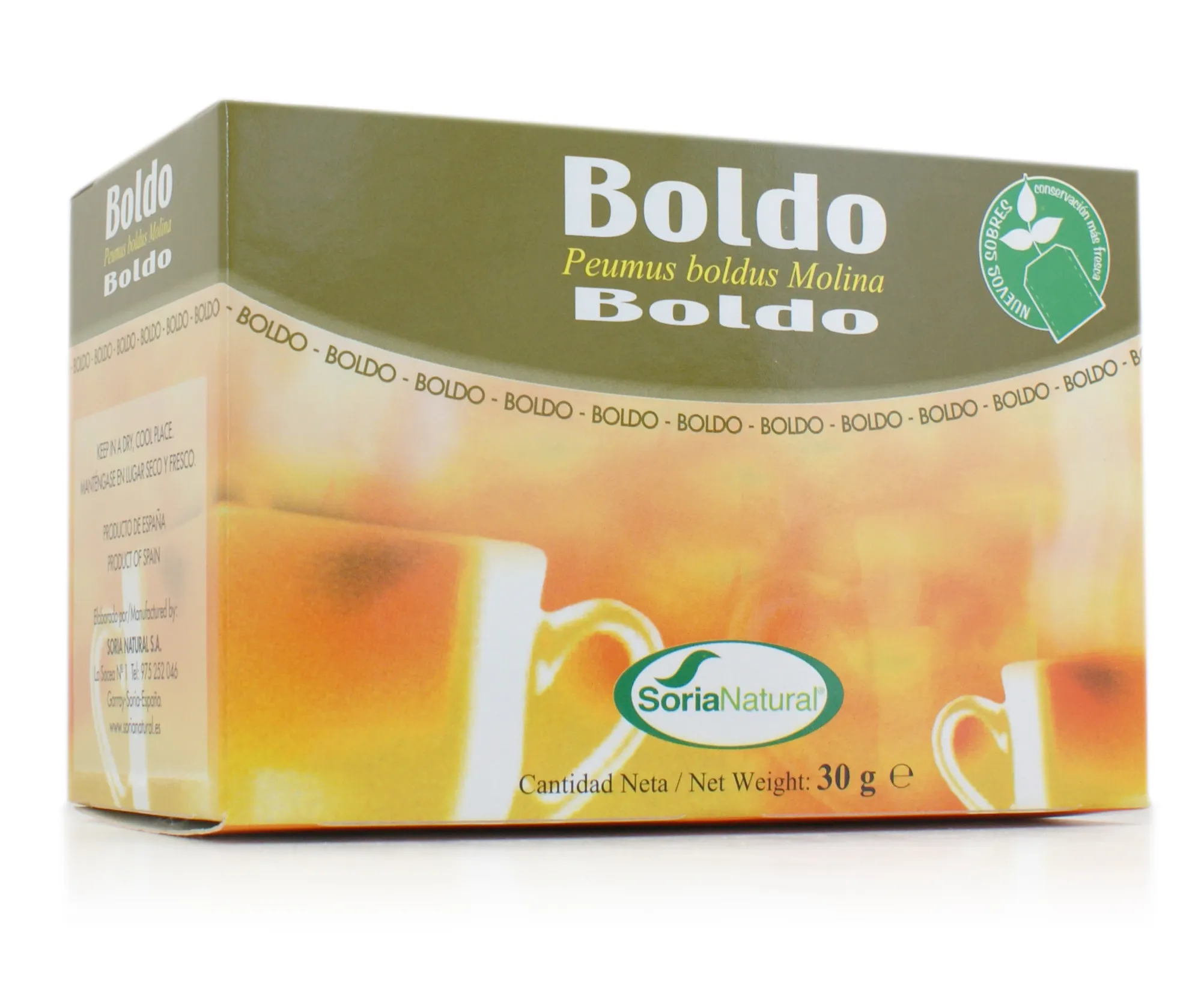 Soria Boldo 20 Filtros