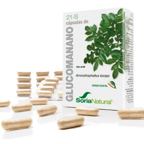Soria 21-S Glucomanano 400 Mg 60 Cap