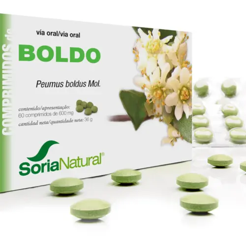 Soria Boldo 600 Mg 60 Comp