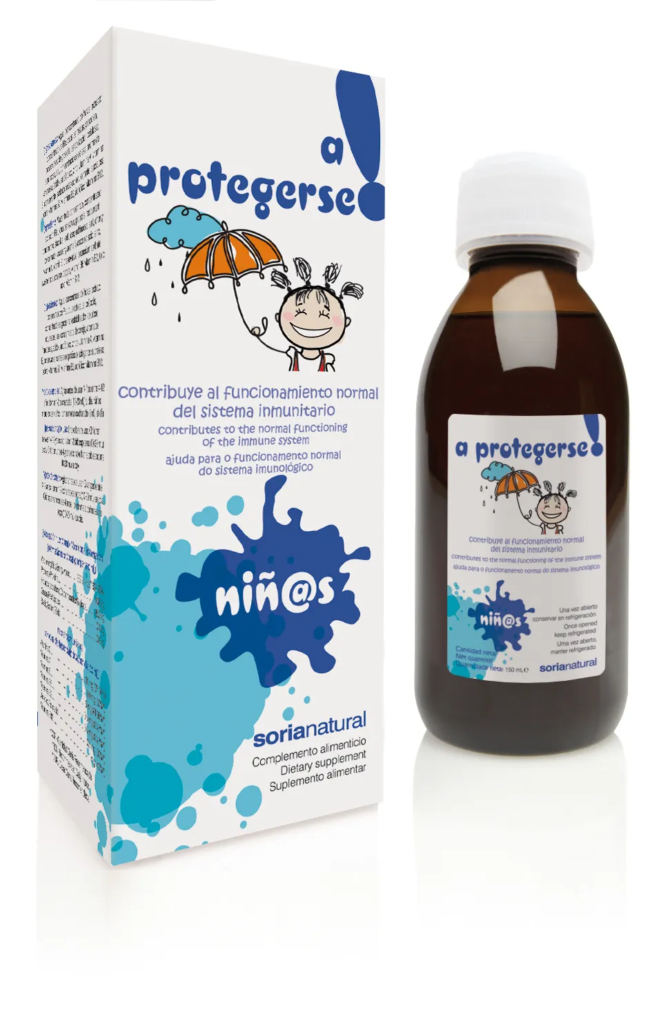 Soria Jarabe Infantil A Protegerse 150ml