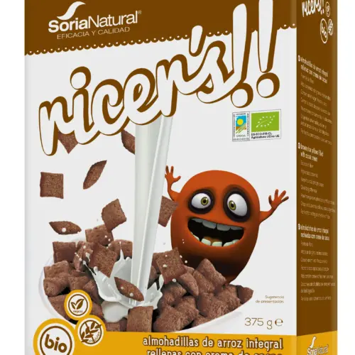 Alecosor Ricers Almohadilla S De Arroz C- Chocolate 375 Gra