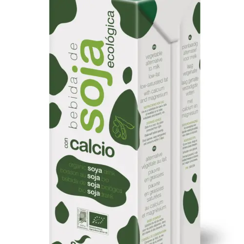 Alecosor Pack Leche Soja Biologica Con Calcio 6 X 1 Litro
