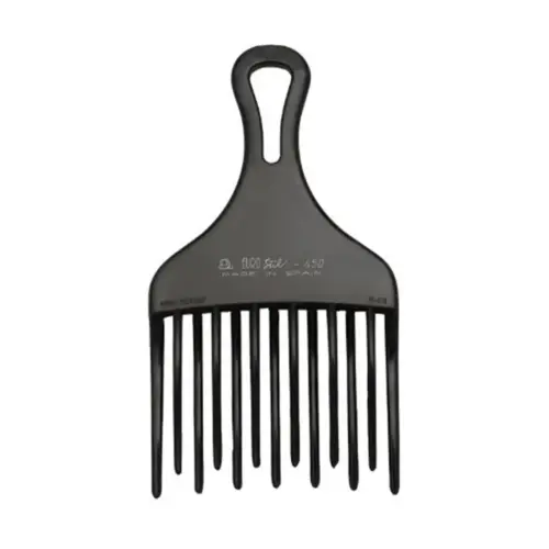 Eurostil Peine Ahuecador Doble Pua Grande Negro Negro 1un