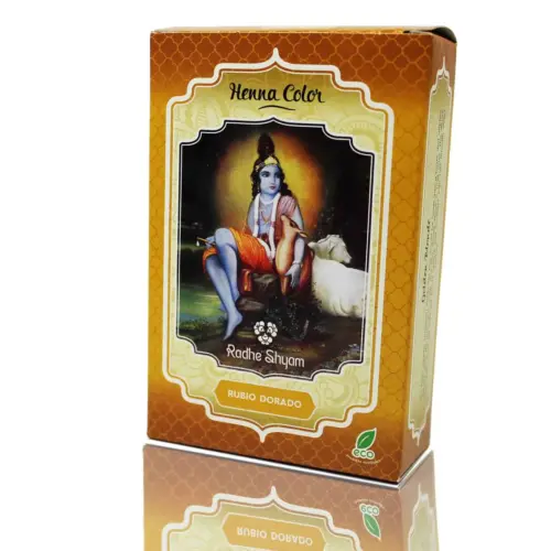 Henna Rubio Dorado Polvo Radhe 100g