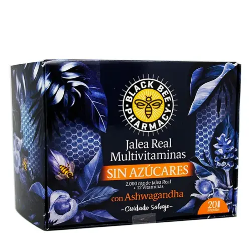 Black Bee Royal Jelly Multivitamins 20 Vials 10ml