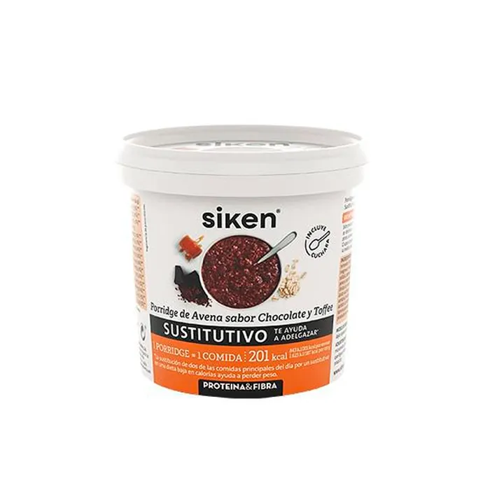 Siken Oatmeal Porridge Substitute Chocolate Toffee 52g
