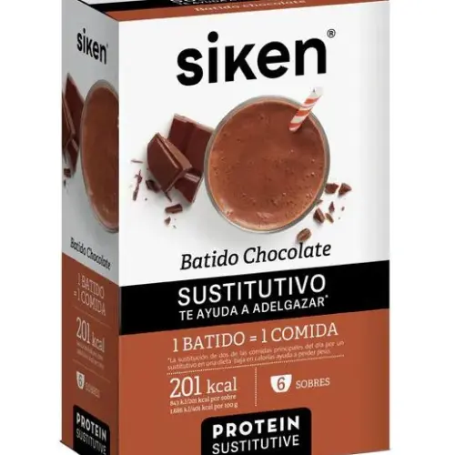 Siken Batido Chocolate 6 Sobres