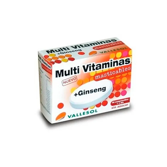 Vallesol Multivitamins + Ginseng 24 Tablets