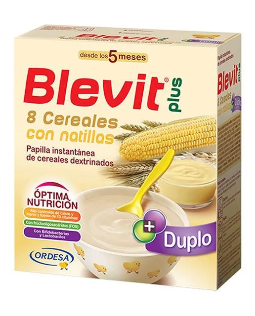 Ordesa Blevit™ 8 Cereales Con Natillas 600g
